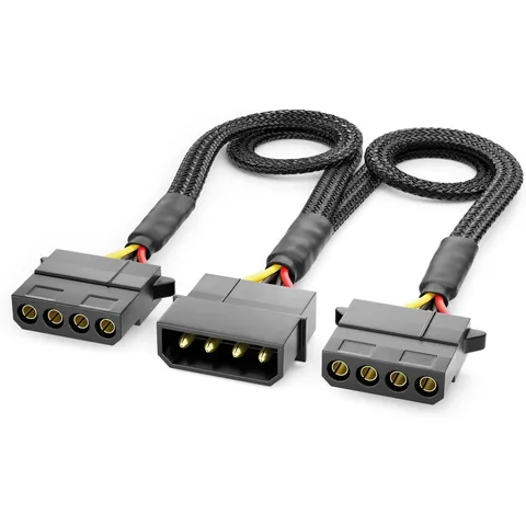 ADAPTER MOLEX NAAR 2X MOLEX