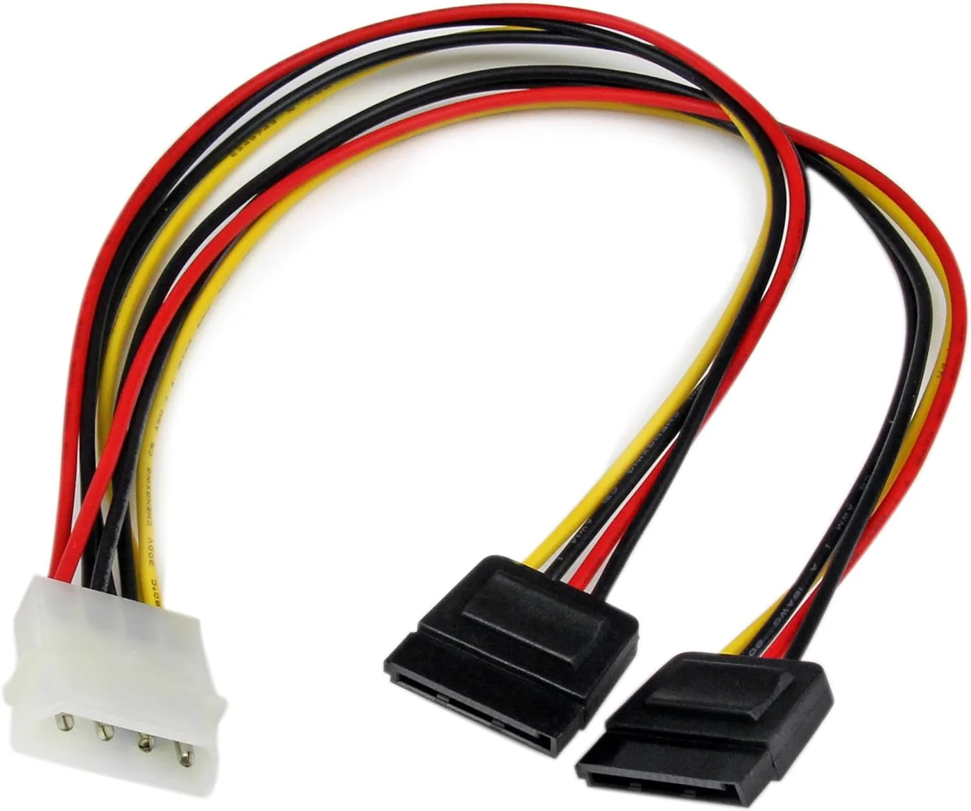 ADAPTER MOLEX NAAR 2X SATA