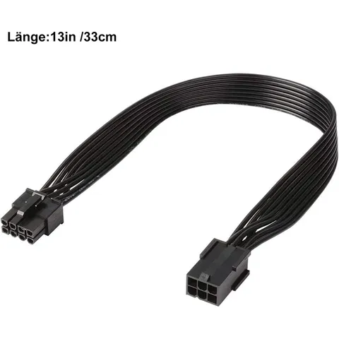 ADAPTER PCIE 6 PIN NAAR PCIE 8 PIN