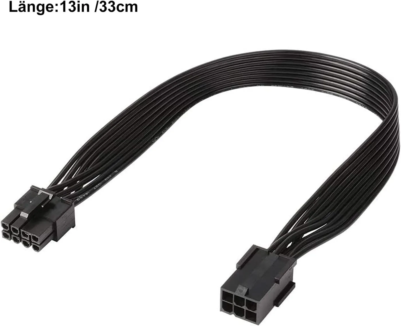 ADAPTER PCIE 6 PIN NAAR PCIE 8 PIN