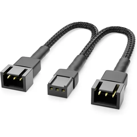 ADAPTER PWM FAN 3 PINS NAAR 2X 3 PINS