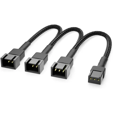 ADAPTER PWM FAN 3 PINS NAAR 3X 3 PINS