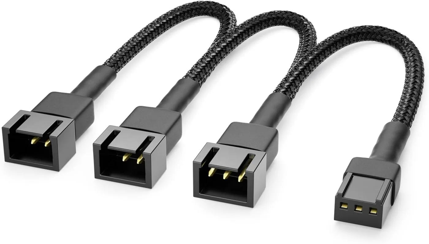 ADAPTER PWM FAN 3 PINS NAAR 3X 3 PINS