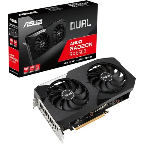 AMD RADEON RX 6600 ASUS DUAL 8GB