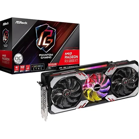AMD RADEON RX 6800 ASROCK PHANTOM GAMING D OC 16GB