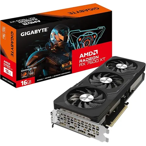 AMD RADEON RX 7600 XT GIGABYTE GAMING OC 16GB