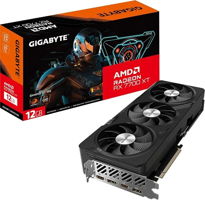 AMD RADEON RX 7700 XT GIGABYTE GAMING OC 12GB
