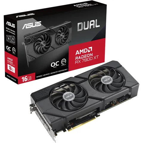 AMD RADEON RX 7800 XT ASUS DUAL OC 16GB