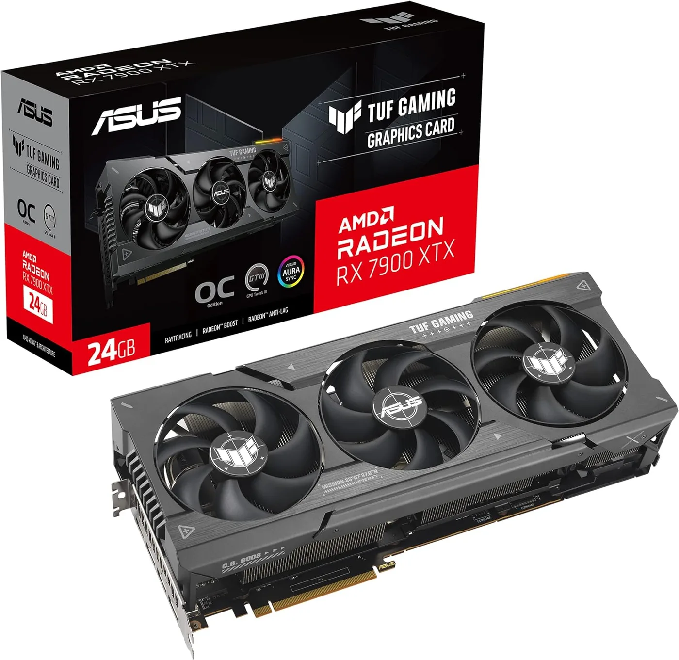 AMD RADEON RX 7900 XT ASUS TUF GAMING OC 20GB