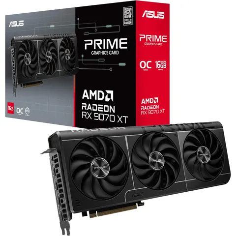 AMD RADEON RX 9070 XT ASUS PRIME OC 16GB