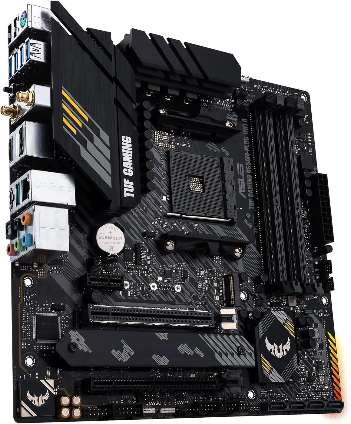 MOEDERBORD ASUS TUF B550M-PLUS WIFI II mATX — beeld 2