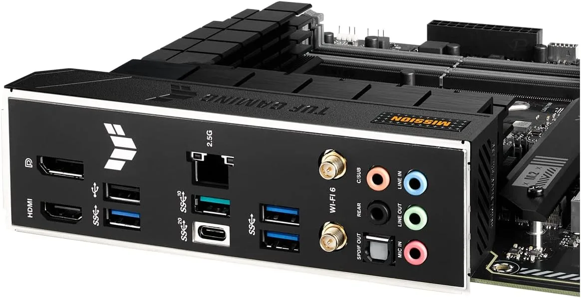 MOEDERBORD ASUS TUF B760-PLUS WIFI ATX — beeld 3