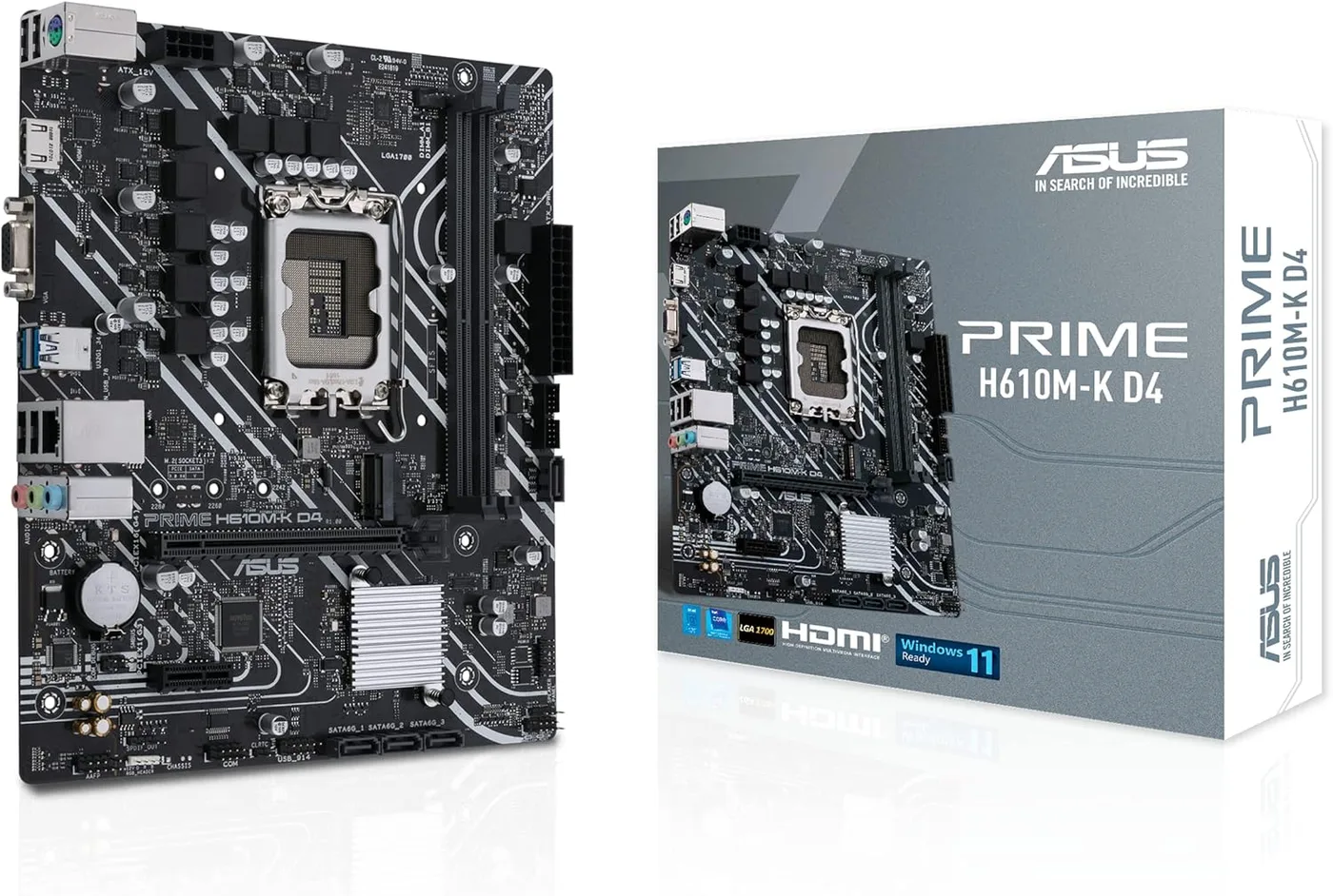 MOEDERBORD ASUS PRIME H610M-K D4 mATX