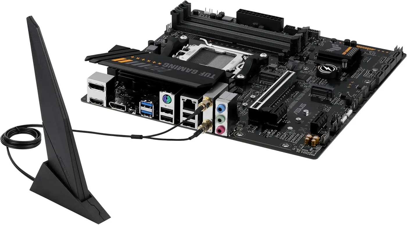 MOEDERBORD ASUS TUF GAMING A620M-PLUS mATX — beeld 2