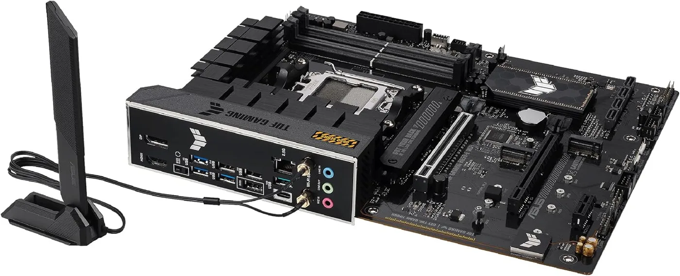 MOEDERBORD ASUS TUF GAMING B650-E WIFI ATX — beeld 2