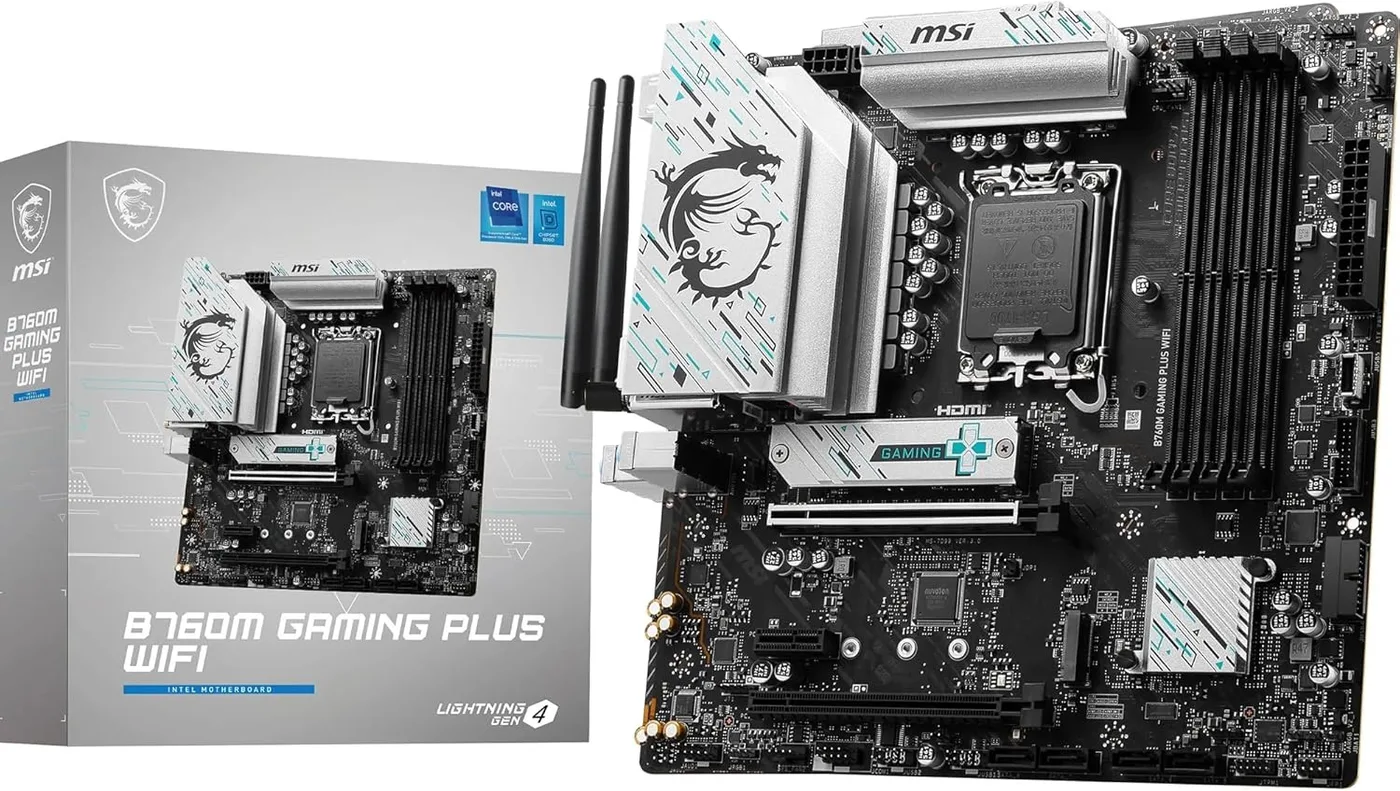 MOEDERBORD MSI B760M GAMING PLUS WIFI mATX