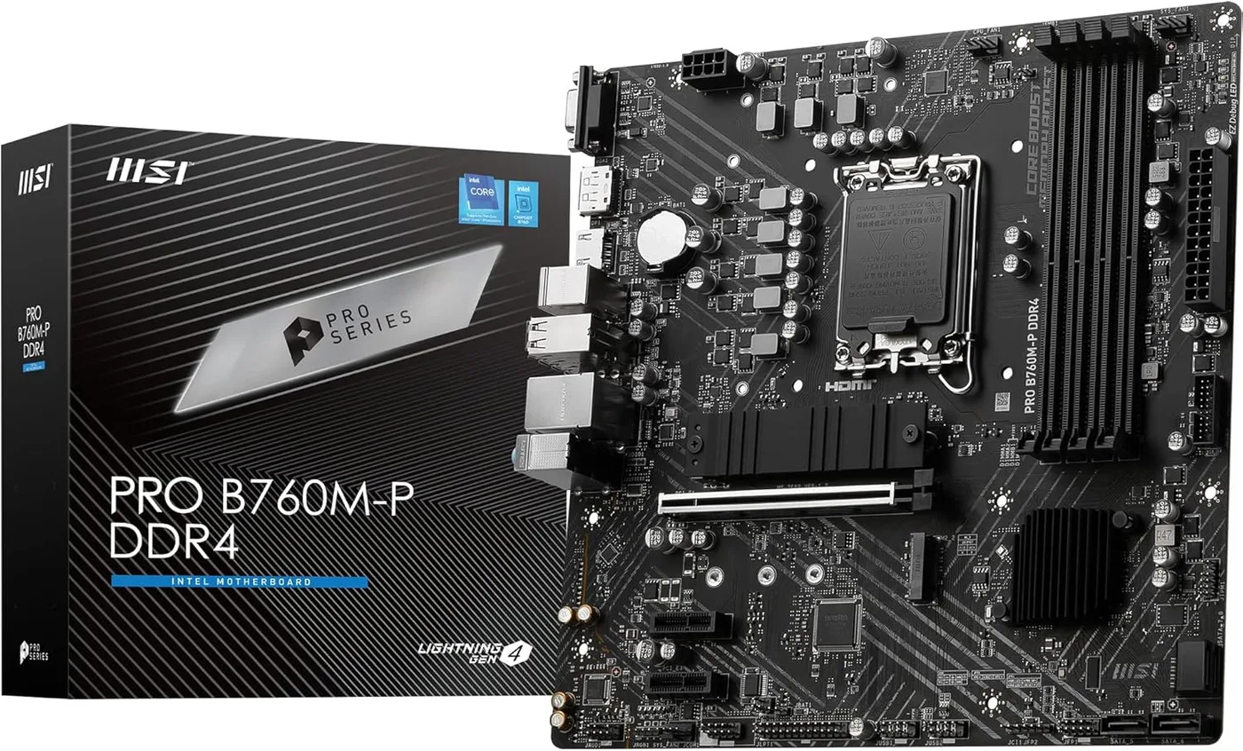 MOEDERBORD MSI PRO B760M-P mATX