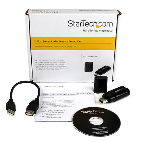EXTERNE GELUIDSKAART STARTECH ICUSBAUDIOB