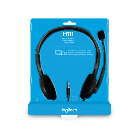 HEADSET LOGITECH H111 JACK AUDIO 3.5MM