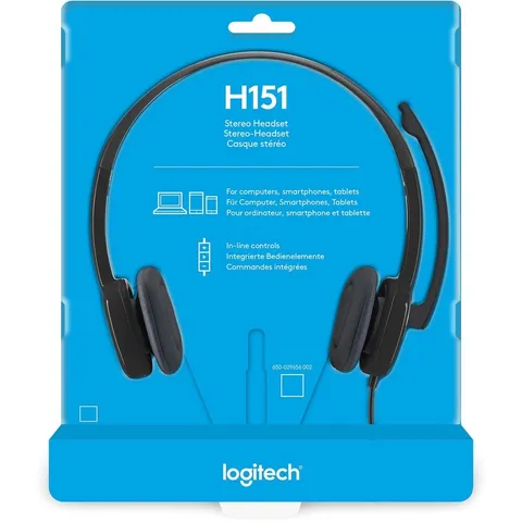 HEADSET LOGITECH H151 JACK AUDIO 3.5MM