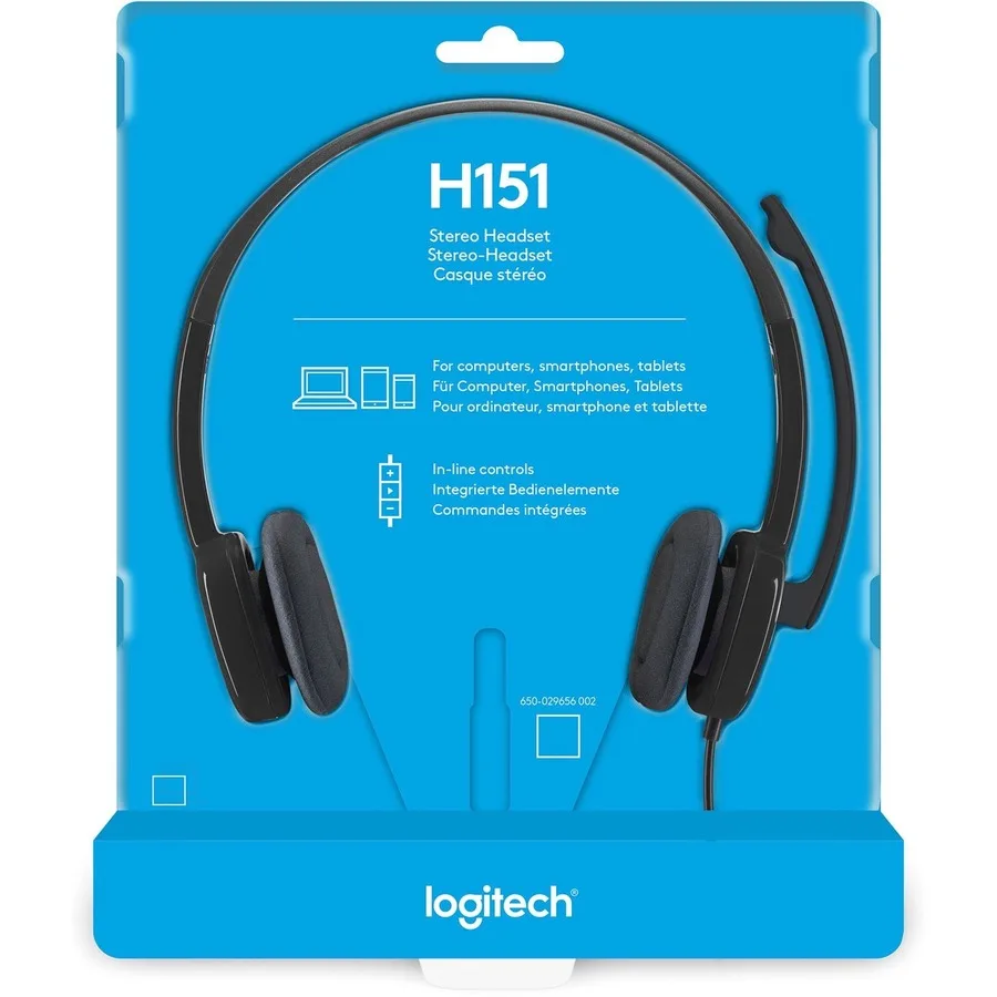 HEADSET LOGITECH H151 JACK AUDIO 3.5MM