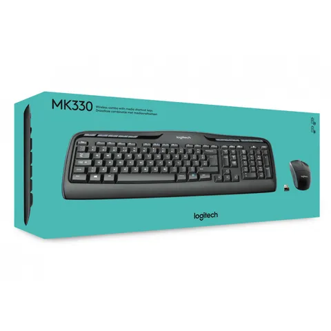 TOETSENBORD / MUIS LOGITECH MK330 FR DRAADLOOS