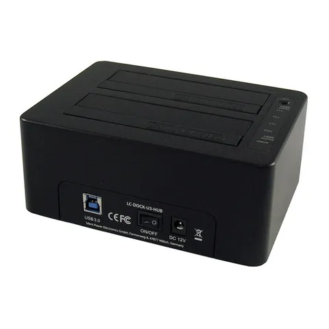 DOCKINGSTATION USB 3.0 + 3 POORTEN USB 3.0