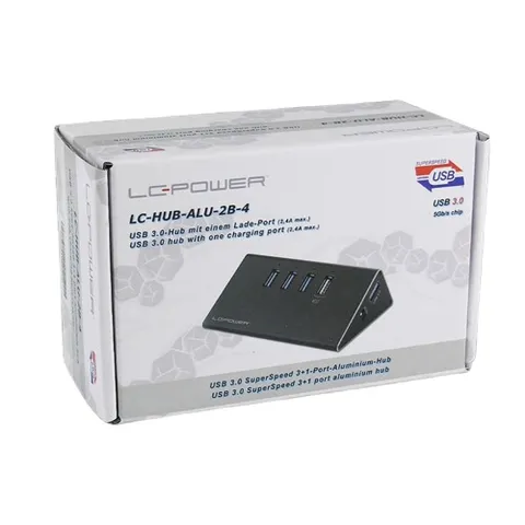 HUB USB 3.0 LC-POWER 4 PORTS