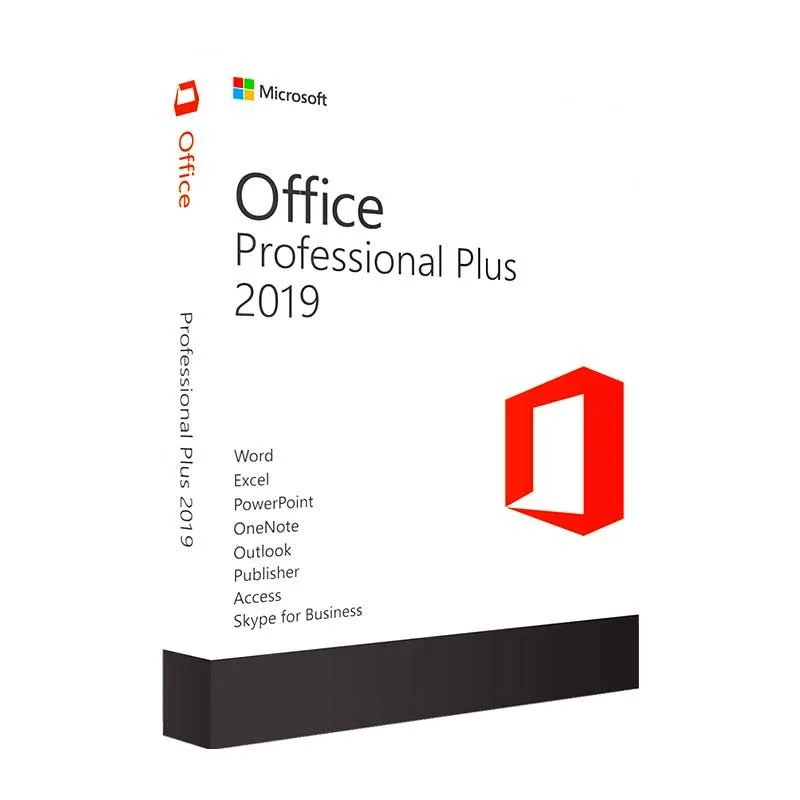 MICROSOFT OFFICE 2019 PRO PLUS (DIGITALE SLEUTEL)