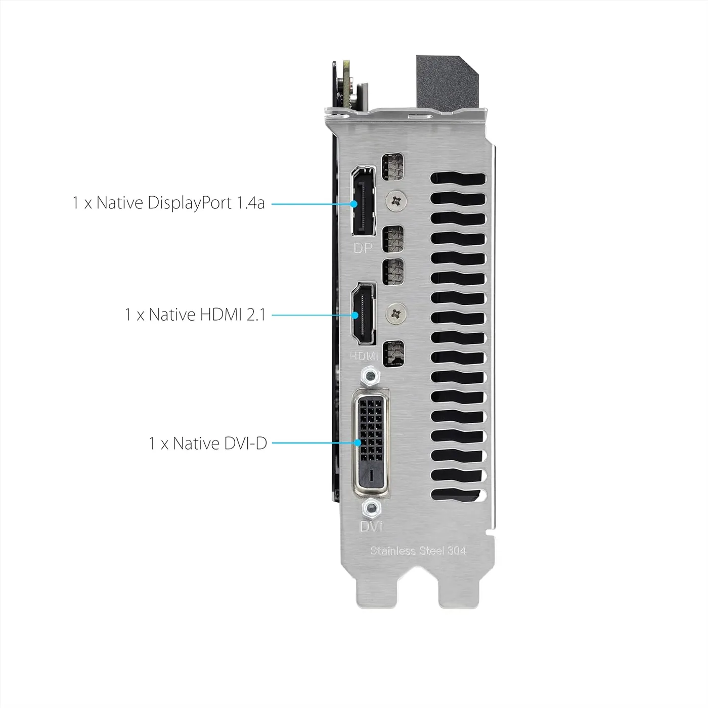 NVIDIA GEFORCE RTX 3050 ASUS DUAL V2 OC 8GB — beeld 2