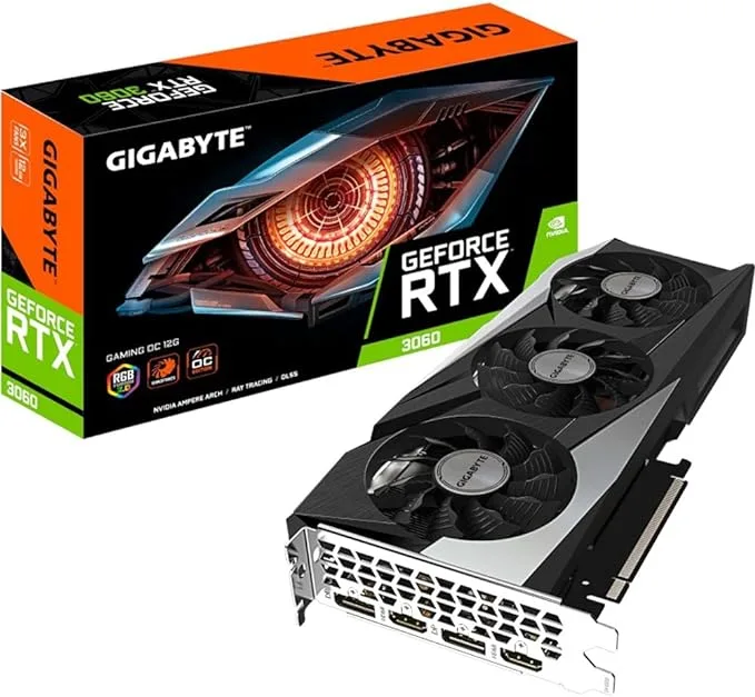 NVIDIA GEFORCE RTX 3060 GIGABYTE GAMING V2 OC 12GB