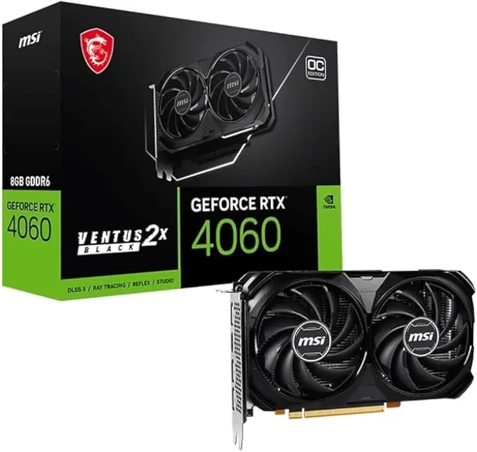 NVIDIA GEFORCE RTX 4060 MSI VENTUS V2 OC 8GB