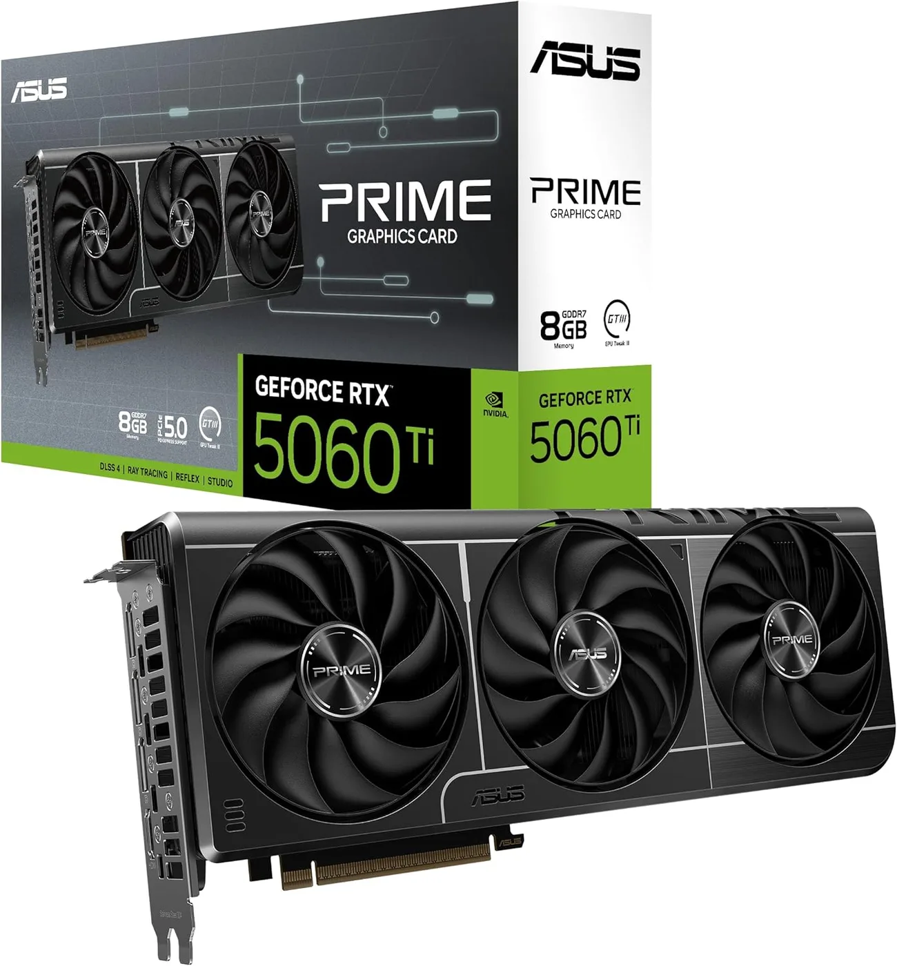 NVIDIA GEFORCE RTX 5060TI ASUS PRIME 8GB