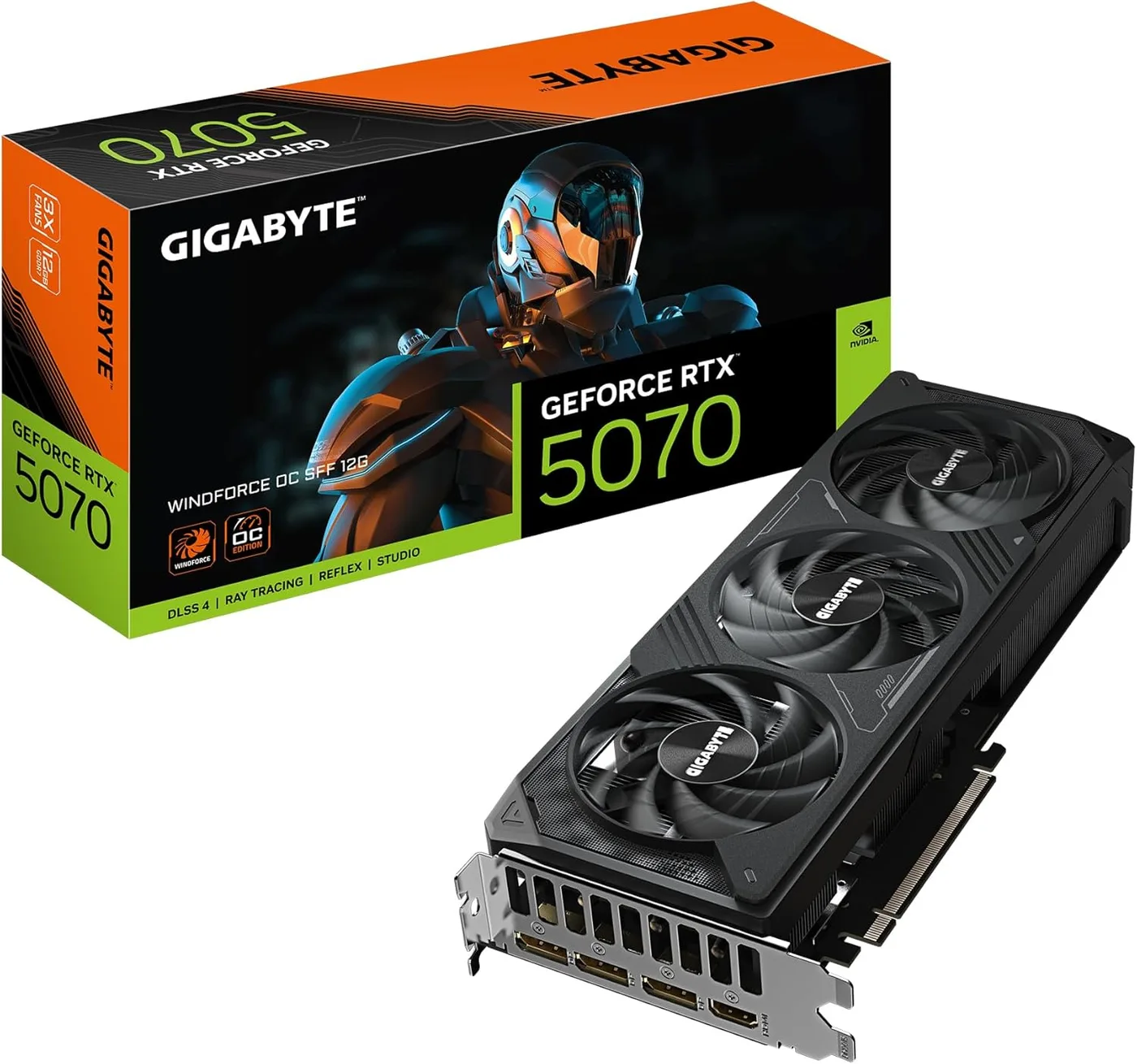 NVIDIA GEFORCE RTX 5070 GIGABYTE WINDFORCE OC SFF 12GB