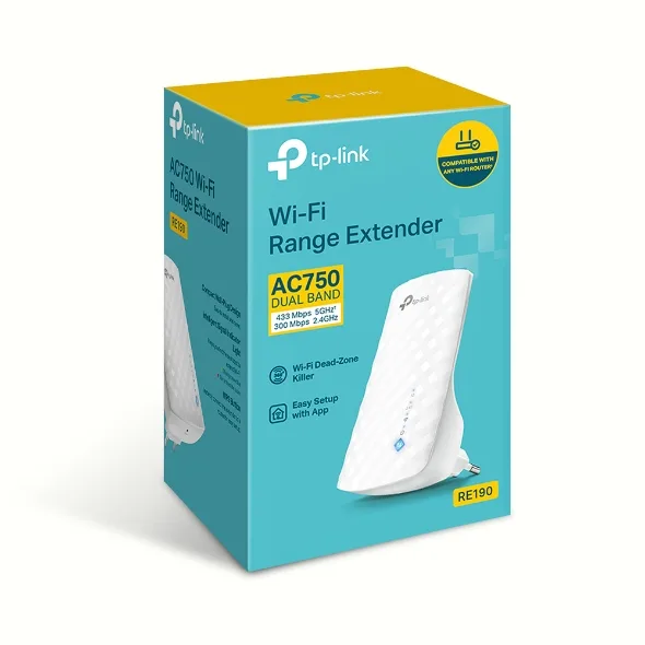 WIFI-REPEATER TP-LINK RE190 AC750
