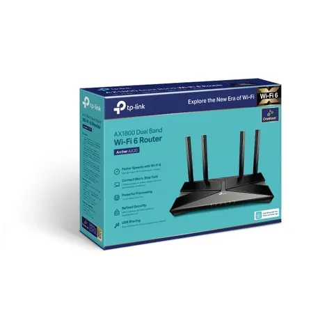 ROUTER TP-LINK AX1800 WIFI-6 ARCHER AX23