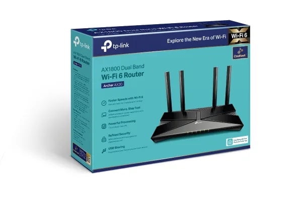 ROUTER TP-LINK AX1800 WIFI-6 ARCHER AX23