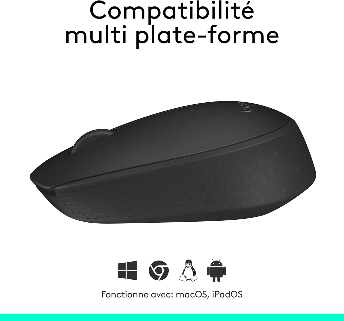 MUIS LOGITECH M171 (BLACK) DRAADLOOS — beeld 3