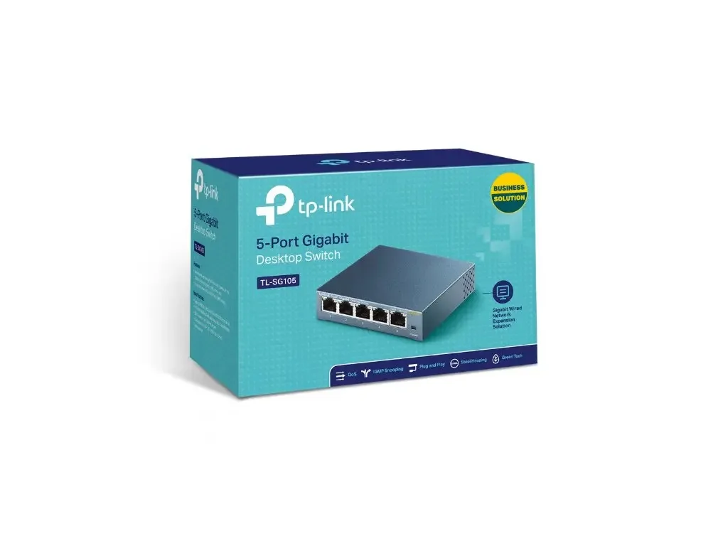 SWITCH TP-LINK-5 POORTEN GIGABIT TL SG105