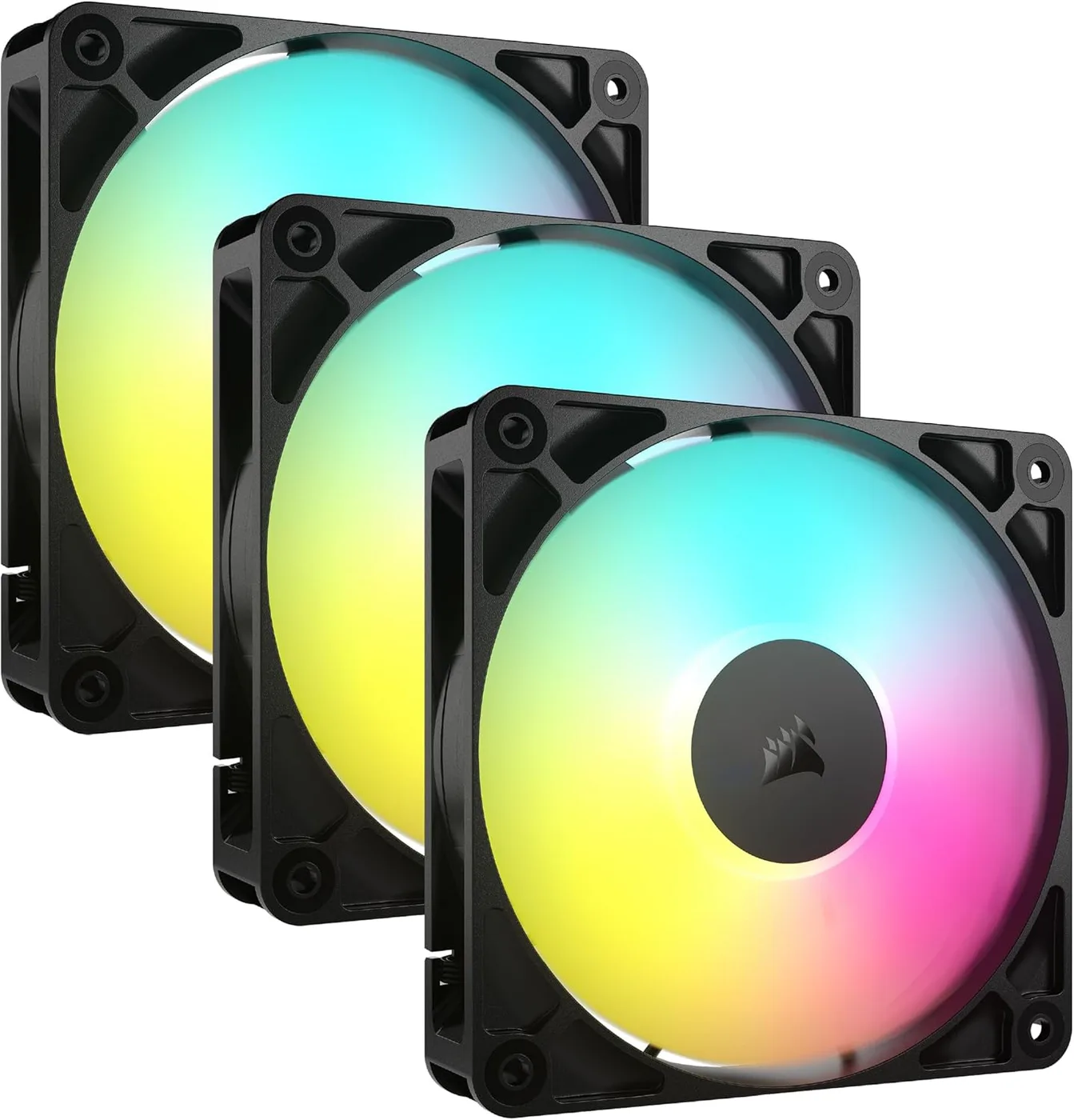 VENTILATOR 12CM ARGB CORSAIR RS120 KIT 3X