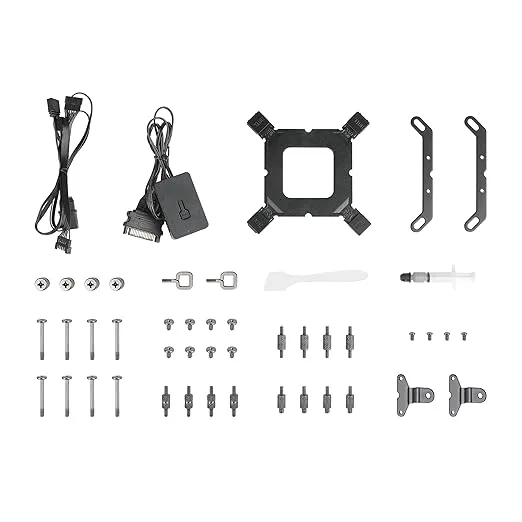 WATERCOOLING VORTEX LUM 240 ARGB BLACK — beeld 4
