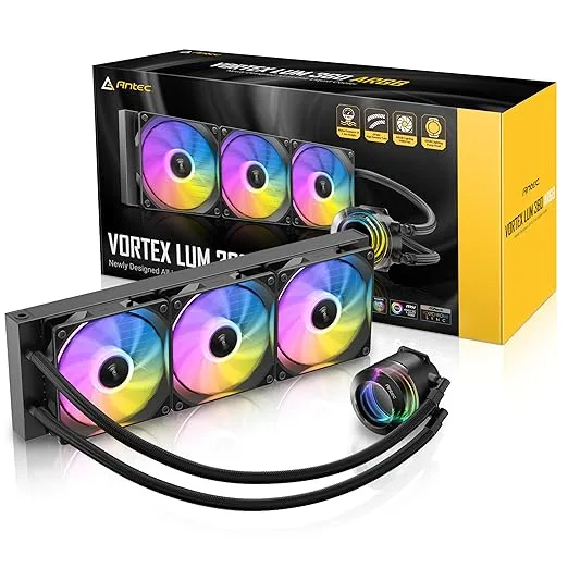 WATERKOELING VORTEX LUM 360 ARGB BLACK