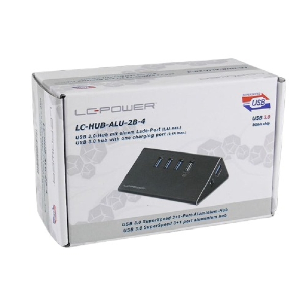 HUB USB 3.0 LC-POWER 4 PORTS