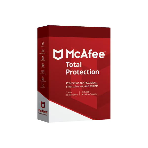 MCAFEE TOTAL SECURITY PROTECTION 3PC / 1AN