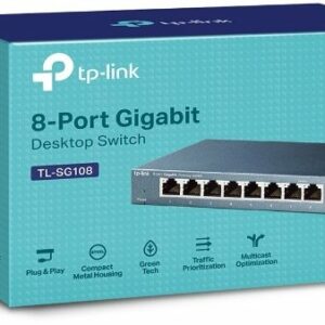 SWITCH TP-LINK 8 PORTS GIGABIT TL-SG108