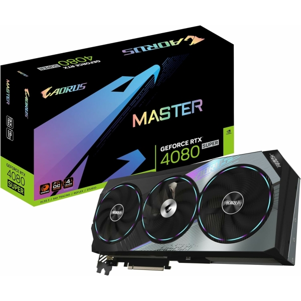 NVIDIA GEFORCE RTX 4080 GIGABYTE SUPER AORUS MASTER OC 16GB
