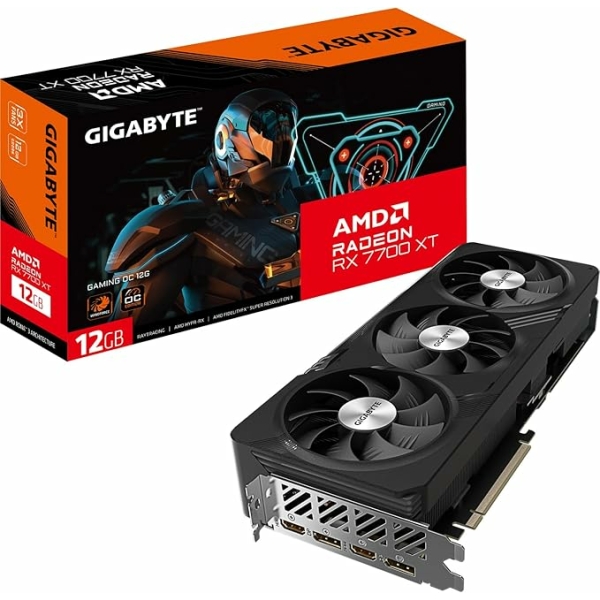 AMD RADEON RX 7700 XT GIGABYTE GAMING OC 12GB