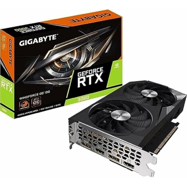 NVIDIA GEFORCE RTX 3060 GIGABYTE WINDFORCE V2 OC 12GB