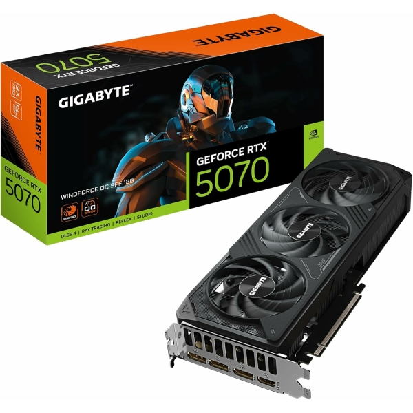 NVIDIA GEFORCE RTX 5070 GIGABYTE WINDFORCE OC SFF 12GB