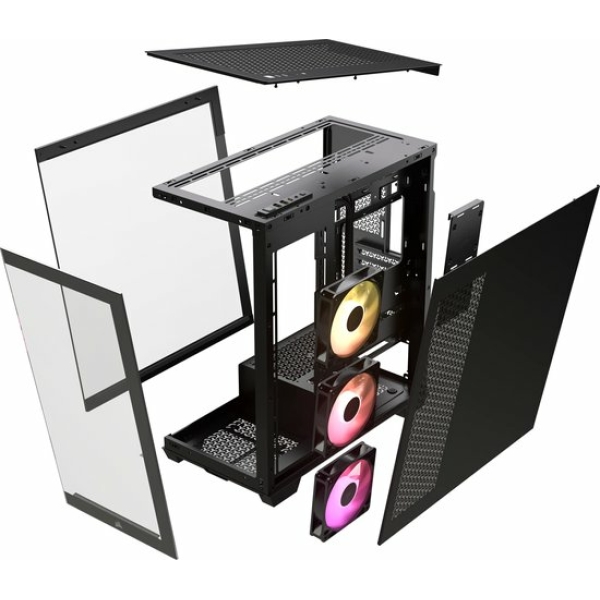 BOITIER CORSAIR 3500X BLACK – Image 2